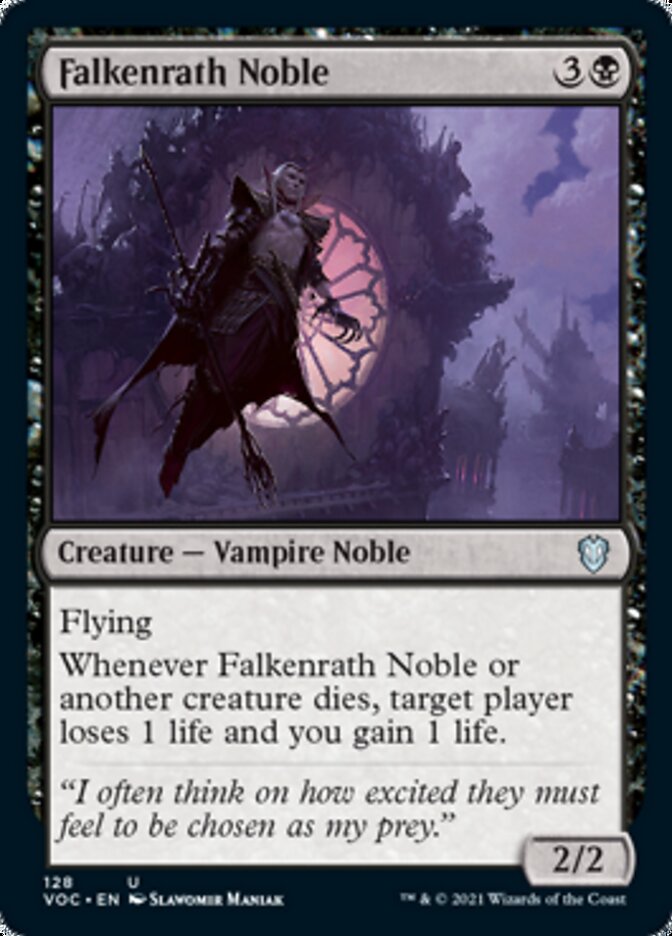 Falkenrath Noble [Innistrad: Crimson Vow Commander] | Good Games North