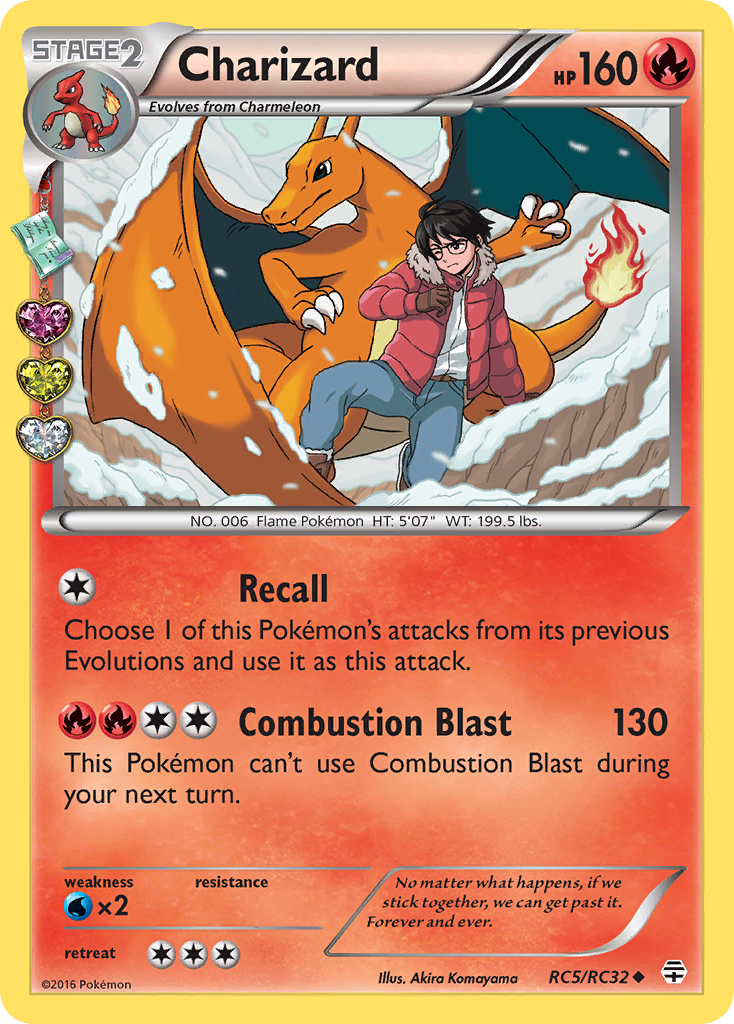 Charizard (RC5/RC32) [XY: Generations] | Good Games North