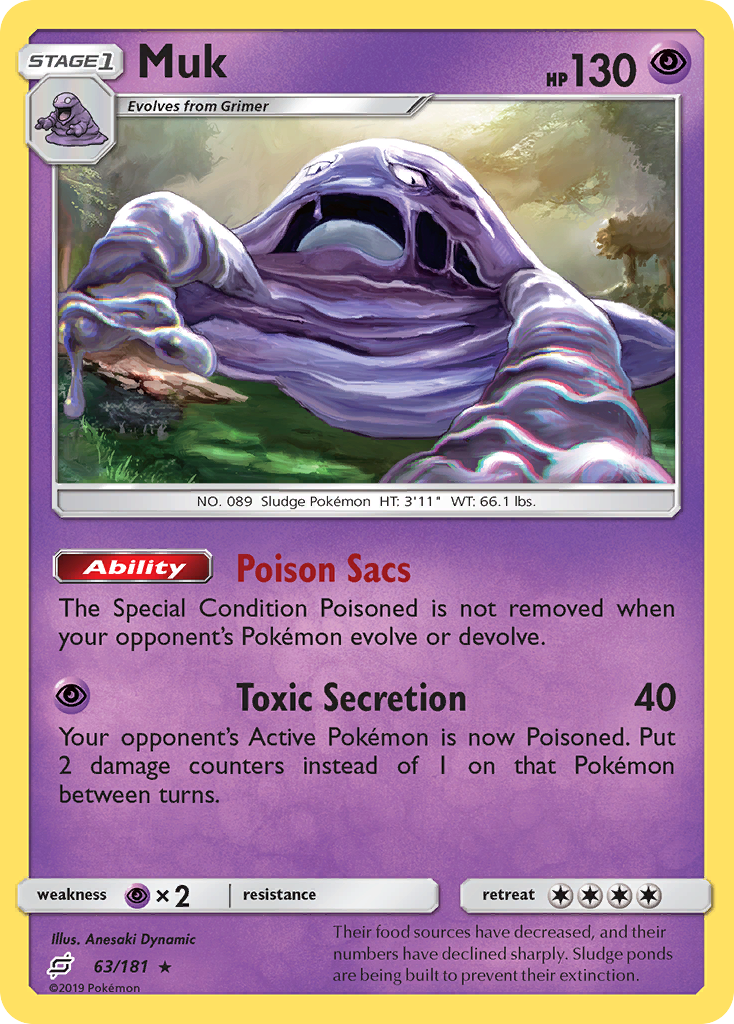 Muk (63/181) [Sun & Moon: Team Up] | Good Games North