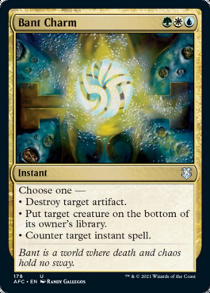 Bant Charm [Dungeons & Dragons: Adventures in the Forgotten Realms Commander] | Good Games North