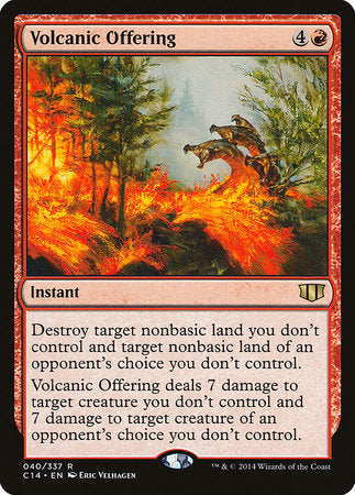 Volcanic Offering [Commander 2014] | Good Games North