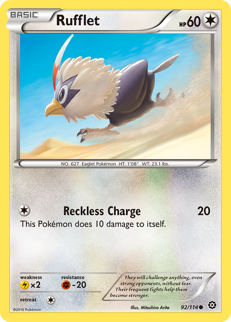 Rufflet (92/114) [XY: Steam Siege] | Good Games North