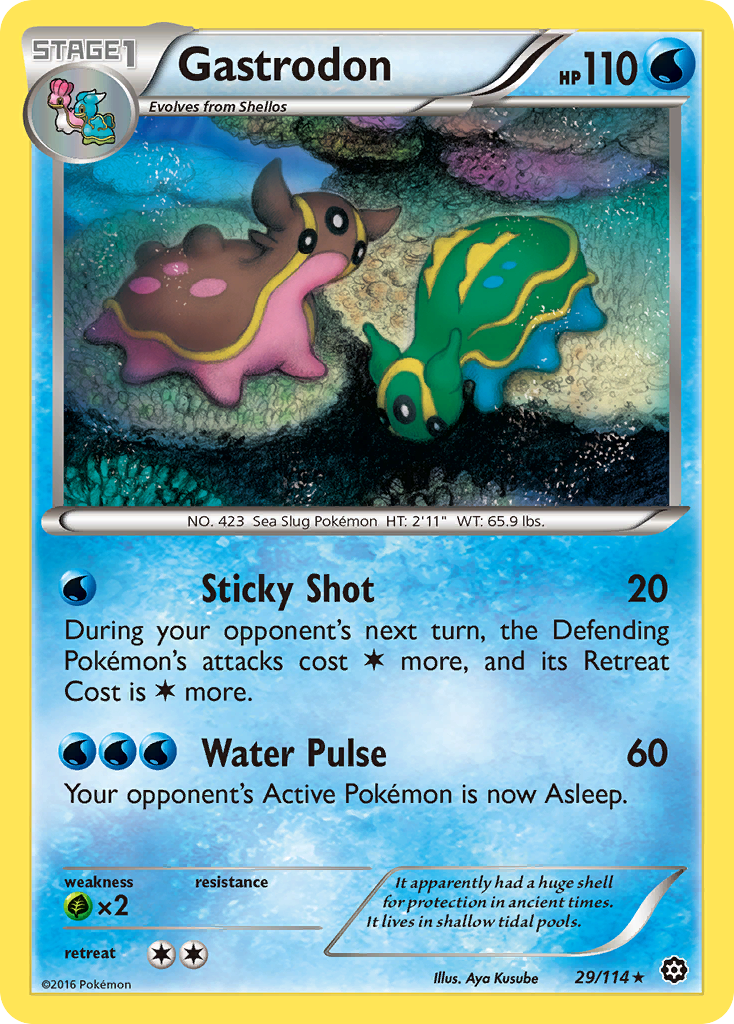Gastrodon (29/114) [XY: Steam Siege] | Good Games North