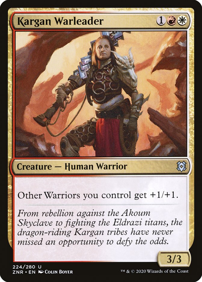 Kargan Warleader [Zendikar Rising] | Good Games North
