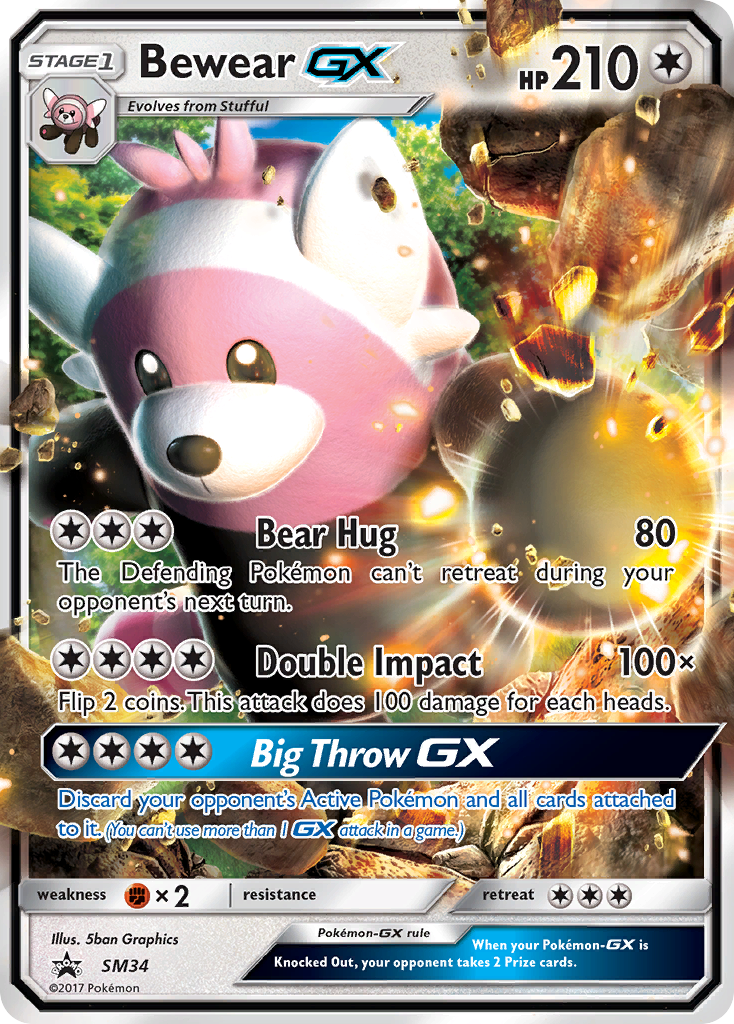 Bewear GX (SM34) [Sun & Moon: Black Star Promos] | Good Games North