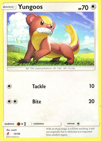 Yungoos (12/30) [Sun & Moon: Trainer Kit - Lycanroc] | Good Games North