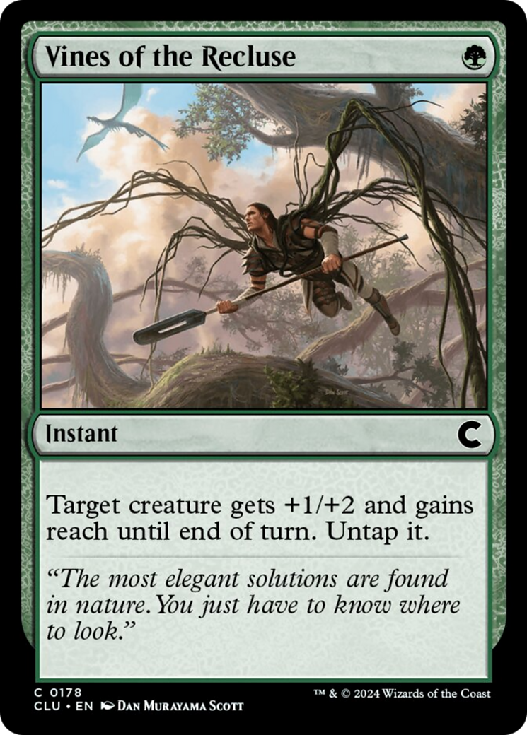 Vines of the Recluse [Ravnica: Clue Edition] | Good Games North