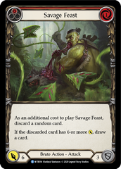 Savage Feast (Red) [U-WTR014] (Welcome to Rathe Unlimited)  Unlimited Normal | Good Games North