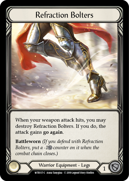 Refraction Bolters [WTR117-C] Alpha Print Cold Foil | Good Games North
