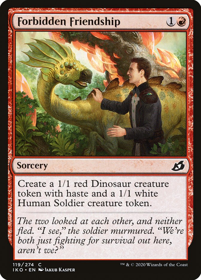 Forbidden Friendship [Ikoria: Lair of Behemoths] | Good Games North