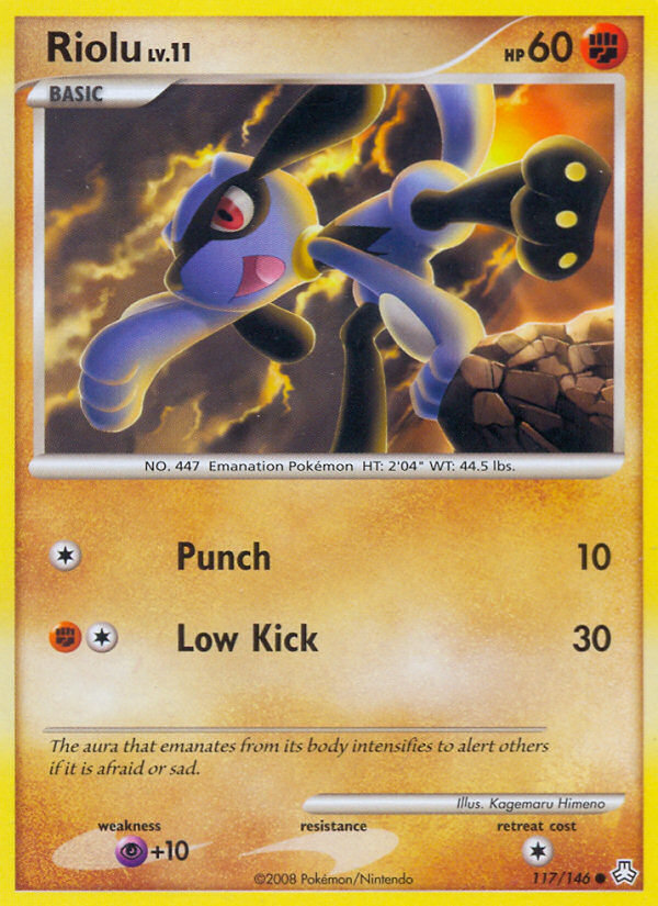 Riolu (117/146) [Diamond & Pearl: Legends Awakened] | Good Games North
