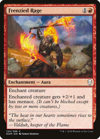 Frenzied Rage [Dominaria] | Good Games North