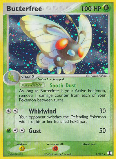 Butterfree (2/112) [EX: FireRed & LeafGreen] | Good Games North