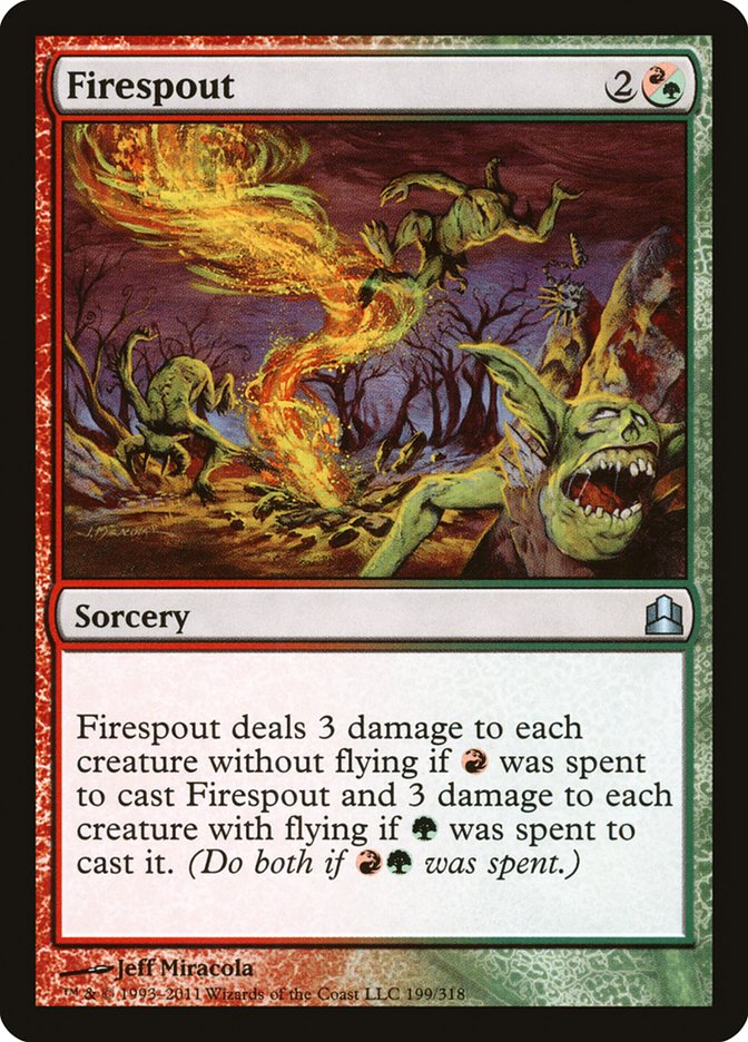 Firespout [Commander 2011] | Good Games North