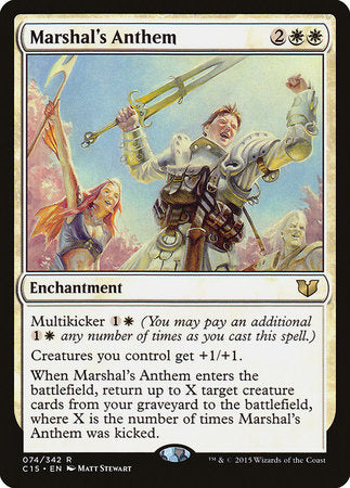 Marshal's Anthem [Commander 2015] | Good Games North