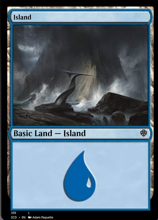Island (339) [Starter Commander Decks] | Good Games North