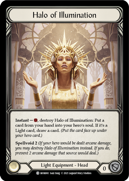 Halo of Illumination [MON061-CF] 1st Edition Cold Foil | Good Games North