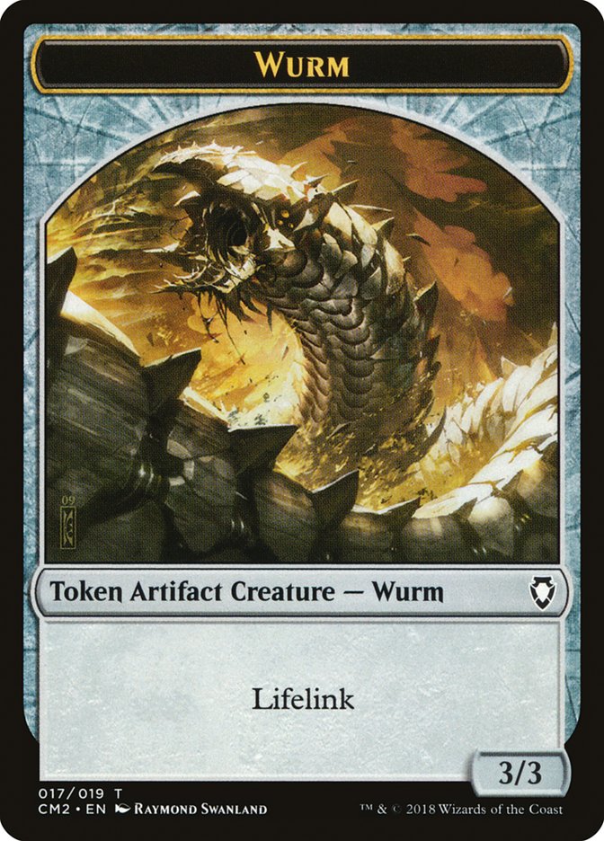 Wurm (Lifelink) [Commander Anthology Volume II Tokens] | Good Games North
