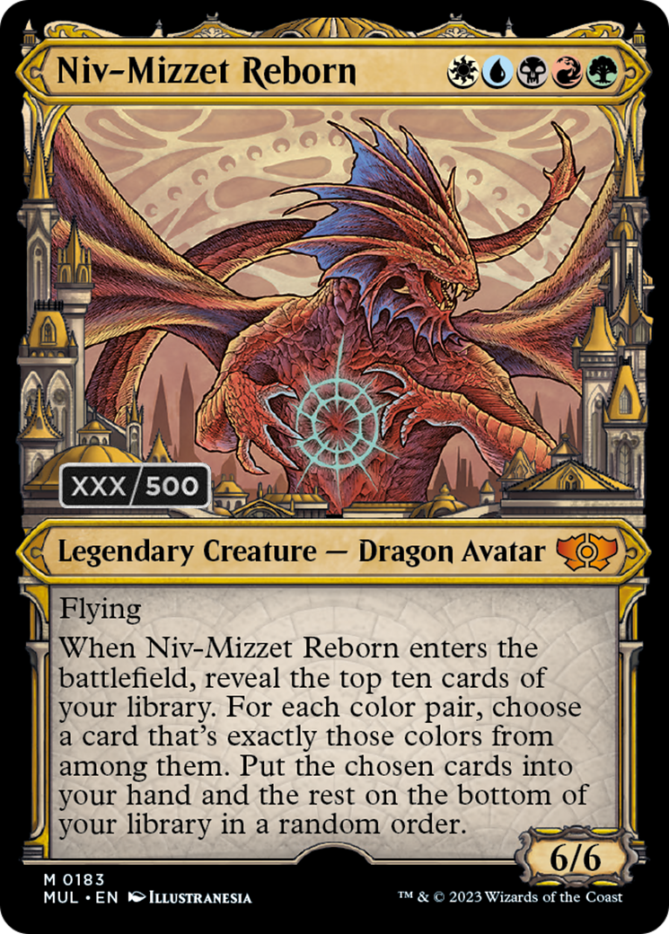 Niv-Mizzet Reborn (Serialized) [Multiverse Legends] | Good Games North