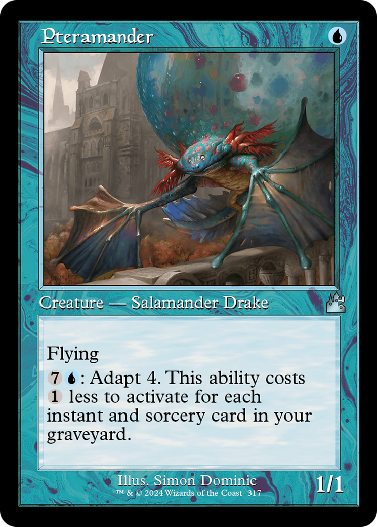 Pteramander (Retro Frame) [Ravnica Remastered] | Good Games North