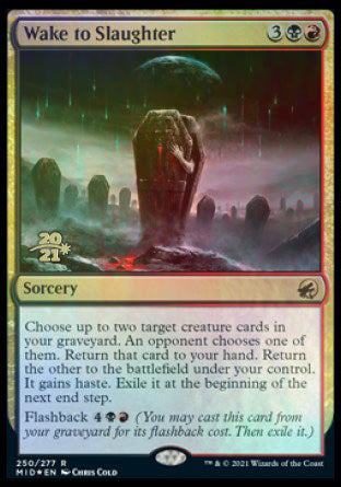 Wake to Slaughter [Innistrad: Midnight Hunt Prerelease Promos] | Good Games North
