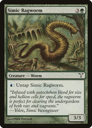 Simic Ragworm [Dissension] | Good Games North