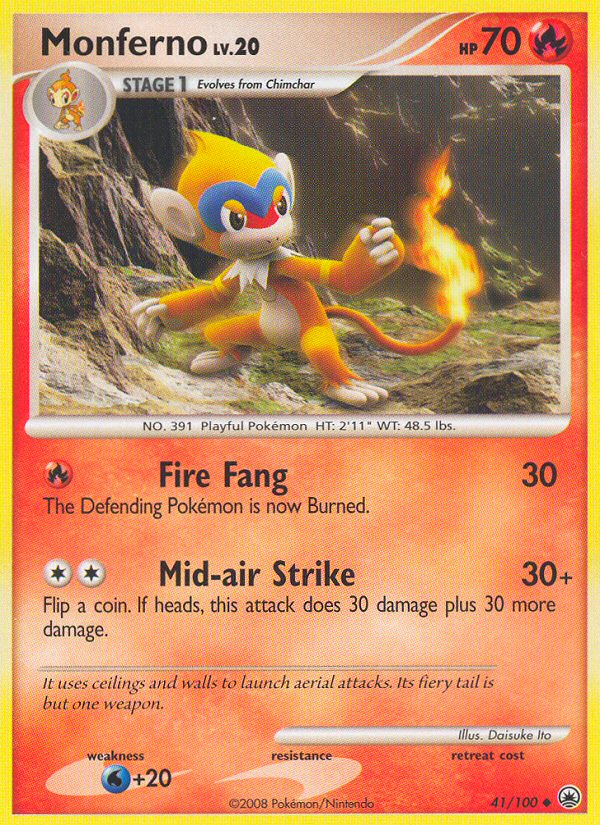Monferno (41/100) [Diamond & Pearl: Majestic Dawn] | Good Games North
