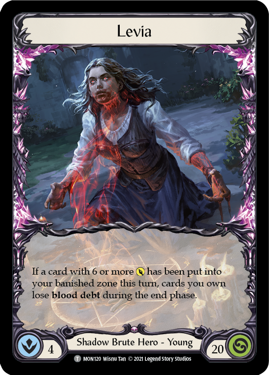 Levia // Ravenous Meataxe [MON120 // MON221] 1st Edition Normal | Good Games North