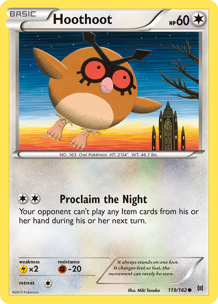 Hoothoot (119/162) [XY: BREAKthrough] | Good Games North
