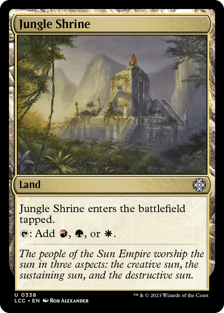 Jungle Shrine [The Lost Caverns of Ixalan Commander] | Good Games North