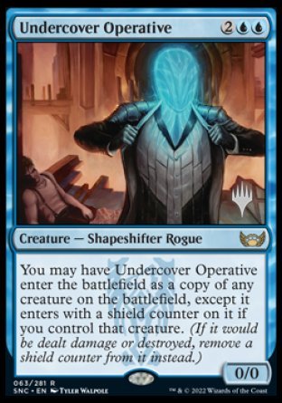Undercover Operative (Promo Pack) [Streets of New Capenna Promos] | Good Games North