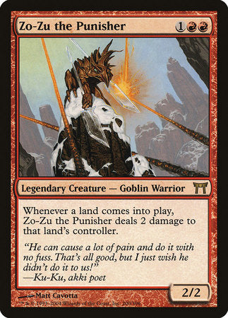 Zo-Zu the Punisher [Champions of Kamigawa] | Good Games North