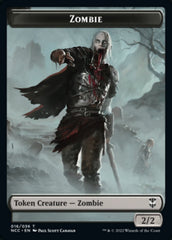 Zombie // Goat Double-sided Token [Streets of New Capenna Commander Tokens] | Good Games North