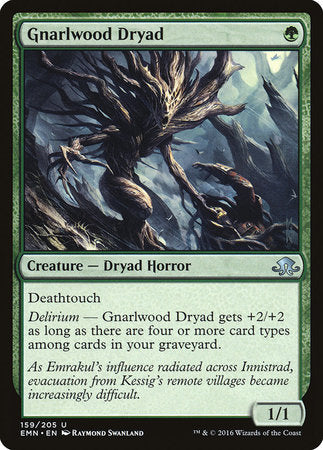 Gnarlwood Dryad [Eldritch Moon] | Good Games North