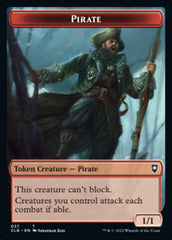 Pirate // Goblin Double-sided Token [Commander Legends: Battle for Baldur's Gate Tokens] | Good Games North