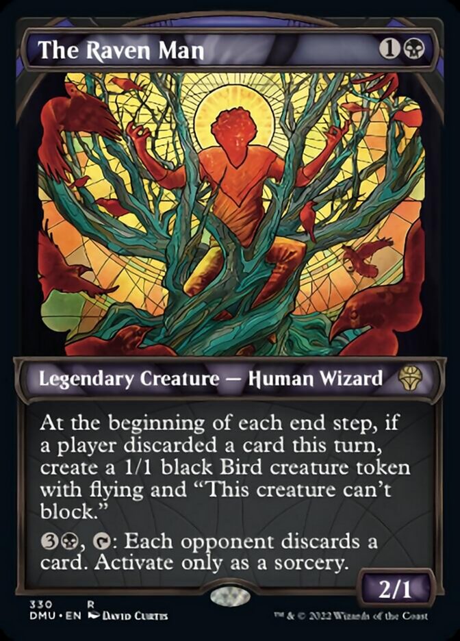 The Raven Man (Showcase Textured) [Dominaria United] | Good Games North