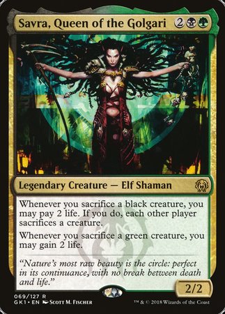 Savra, Queen of the Golgari [GRN Guild Kit] | Good Games North