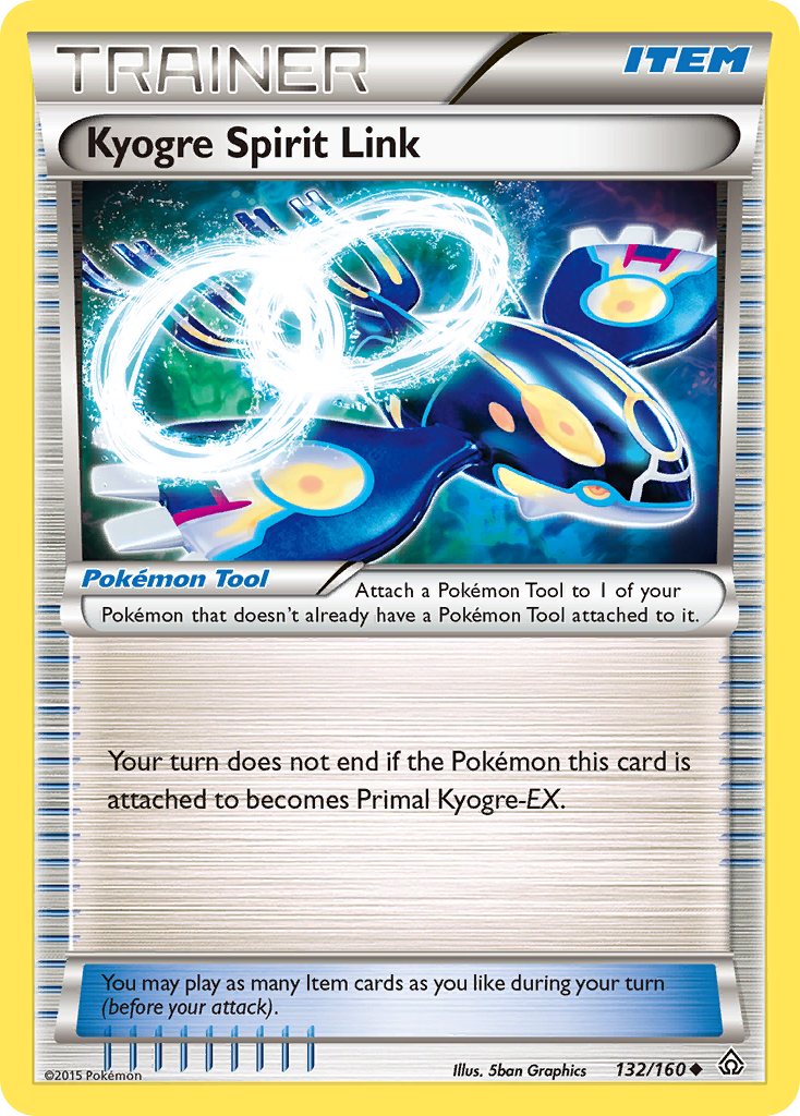 Kyogre Spirit Link (132/160) [XY: Primal Clash] | Good Games North