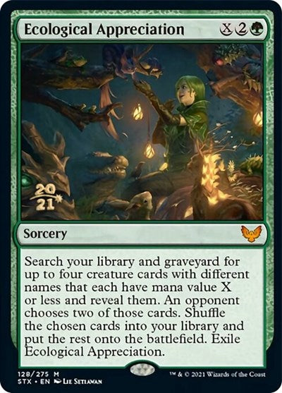 Ecological Appreciation [Strixhaven: School of Mages Prerelease Promos] | Good Games North