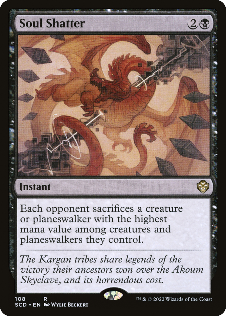 Soul Shatter [Starter Commander Decks] | Good Games North
