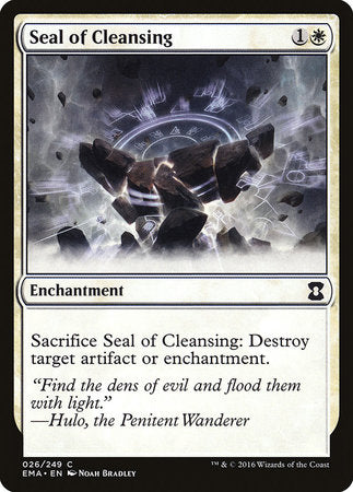 Seal of Cleansing [Eternal Masters] | Good Games North