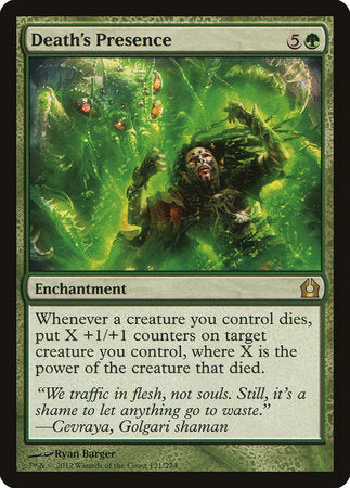Death's Presence [Return to Ravnica] | Good Games North