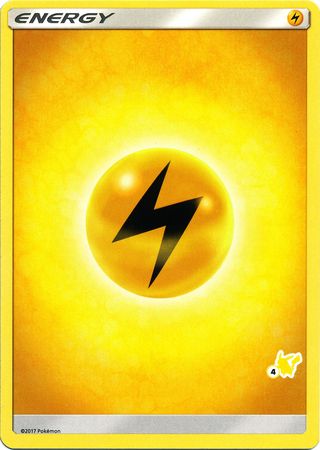 Lightning Energy (Pikachu Stamp #4) [Battle Academy 2020] | Good Games North
