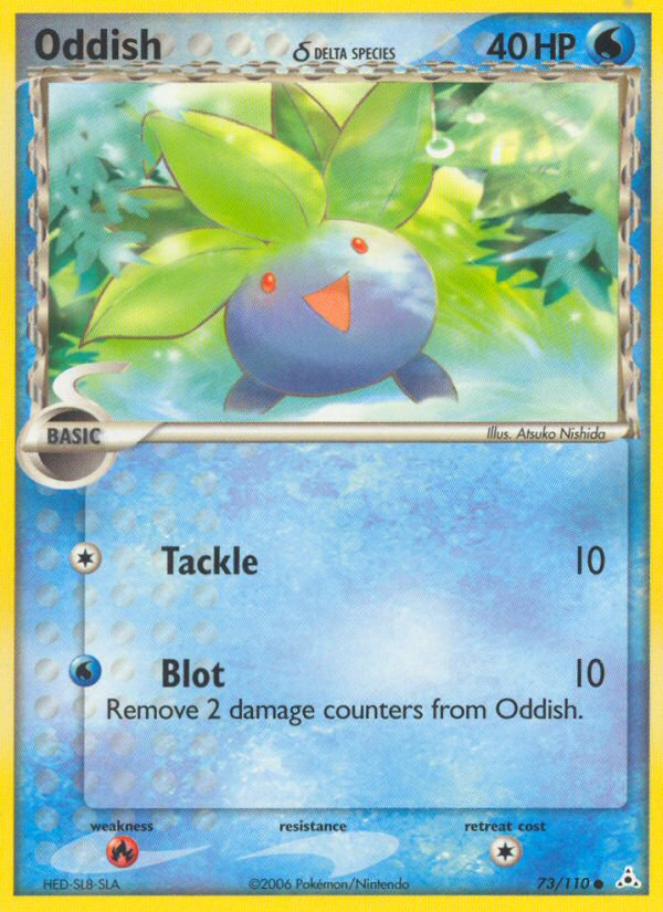 Oddish (73/110) (Delta Species) [EX: Holon Phantoms] | Good Games North