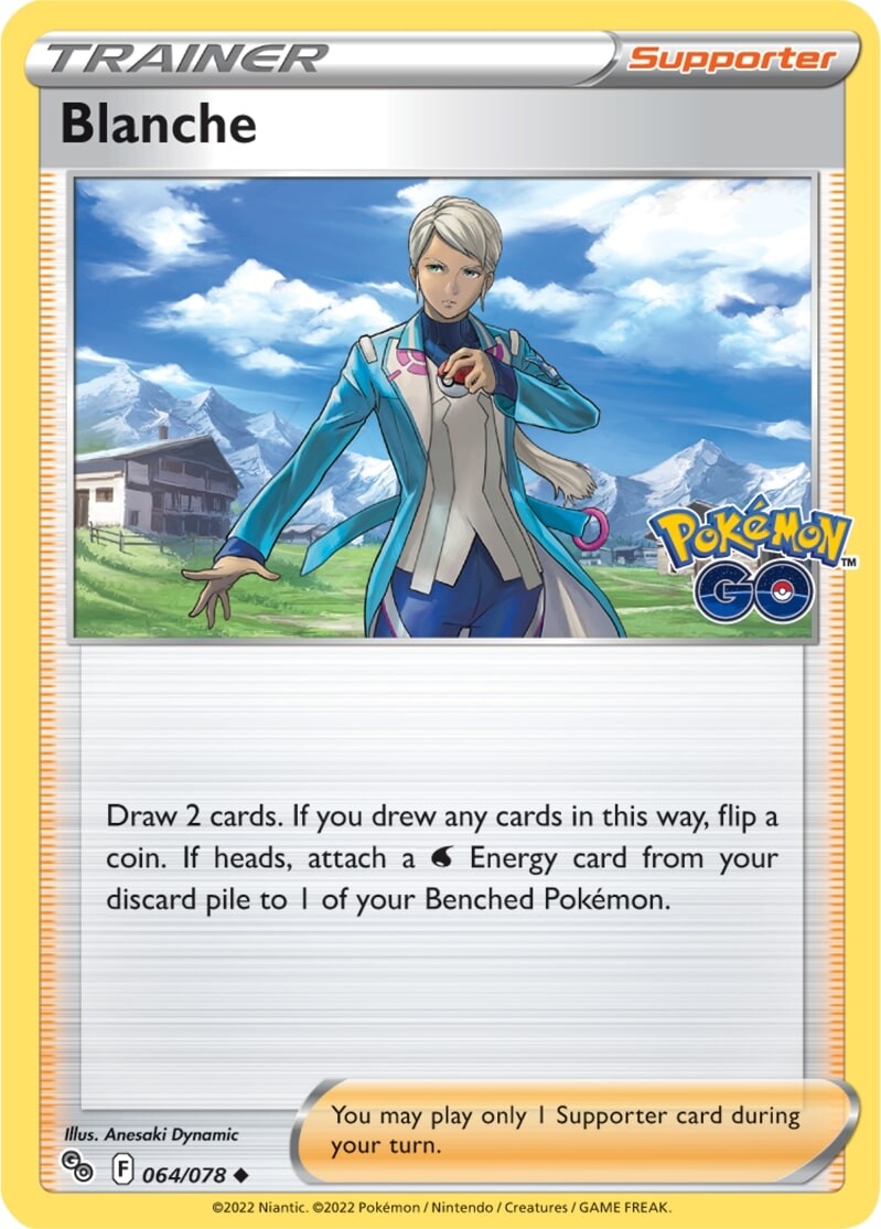 Blanche (064/078) [Pokémon GO] | Good Games North