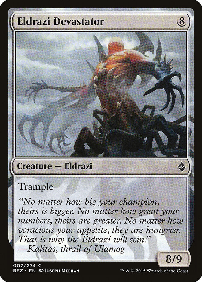 Eldrazi Devastator [Battle for Zendikar] | Good Games North