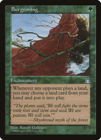 Burgeoning [Stronghold] | Good Games North