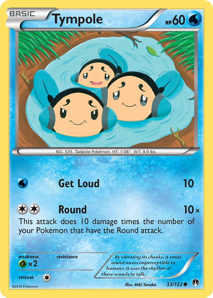 Tympole (33/122) [XY: BREAKpoint] | Good Games North