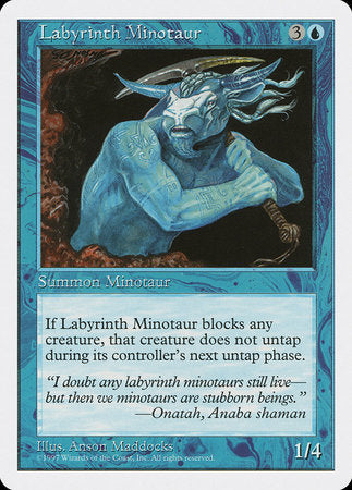 Labyrinth Minotaur [Fifth Edition] | Good Games North