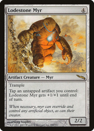 Lodestone Myr [Mirrodin] | Good Games North